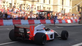 Ayrton Senna's McLaren Honda MP4/6 V12 in London!