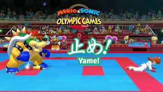 Mario & Sonic At The Olympic Games Tokyo 2020 Event Karate Kumite Mario Luigi Tails Dr Eggman Blaze