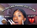 STORYTIME: An Old Lady PASSED OUT On Me AT CHURCH!!!! | Localblackchild