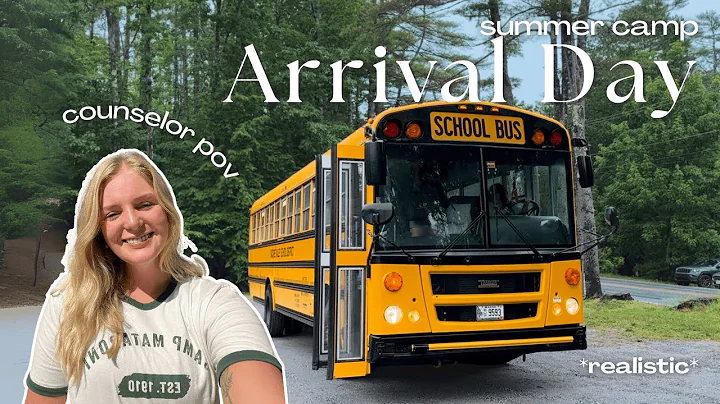 ARRIVAL DAY | Working at an American Summer Camp (Camp Counselor Vlog)