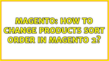 Magento: How to change products sort order in magento 2?