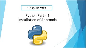 Installation of Anaconda  ( Python Playlist part - 1 )