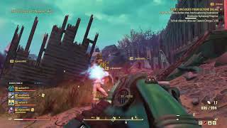 Fallout 76 Invaders from beyond event. Beating them with their own weapons