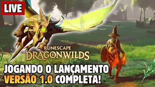 RUNESCAPE DRAGONWILDS 🔴 LIVE Parte 2: Lançamento da Versão 1.0 Completa! Servidor com 6 PLAYERS!!