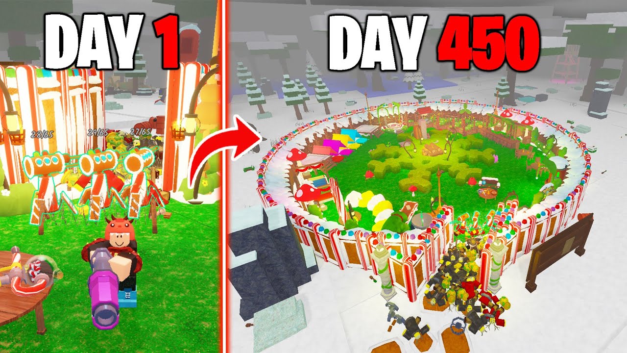 I Built The Best Defensive Base Ever in 99 Nights in the Forest