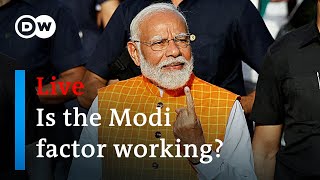 Live: Halfway through India's election: Modi cruising to victory? | DW News