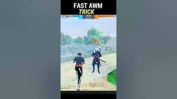 Fast Single AWM Trick 🔥 Garena Free Fire #freefire #srikantaff