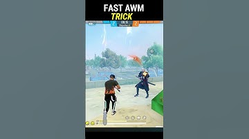 Fast Single AWM Trick 🔥 Garena Free Fire #freefire #srikantaff