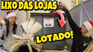 LIXO DAS LOJAS DOS ESTADOS UNIDOS LOTADO!🇺🇸🇺🇸🇺🇸 dumpster-basura