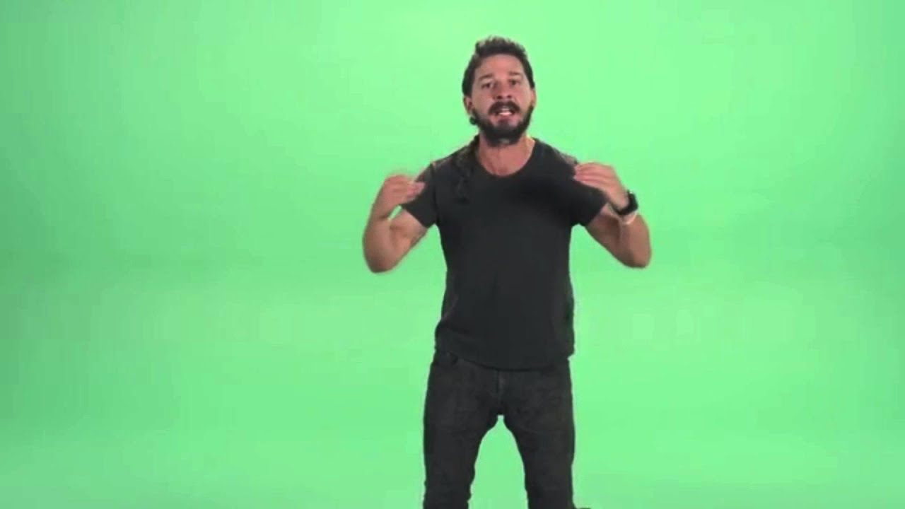 Shia Labeouf JUST DO IT!!! Feat. Senator Palpatine YouTube
