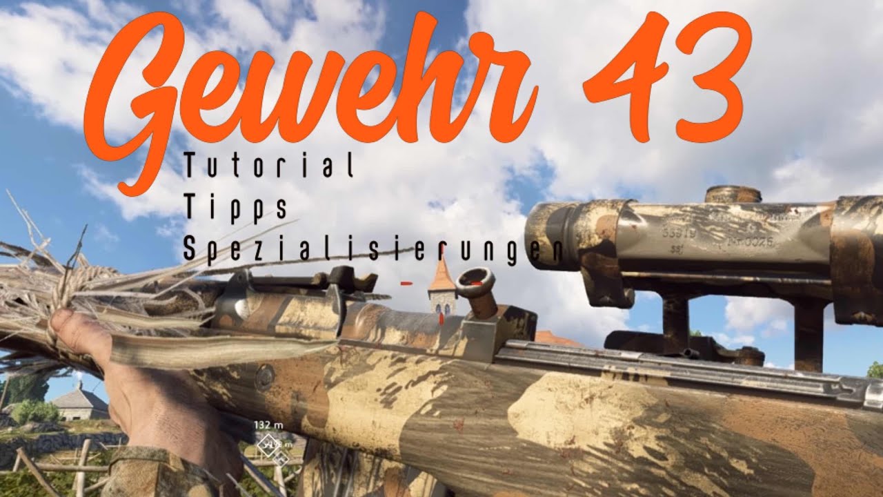 Battlefield 5 - Gewehr 43 ist krank stark, aber.. [Tutorial, tipps, Spezialisierungen, deutsch]