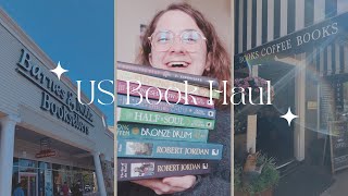 I went to the US and came back with books, as one does:) | book haul
