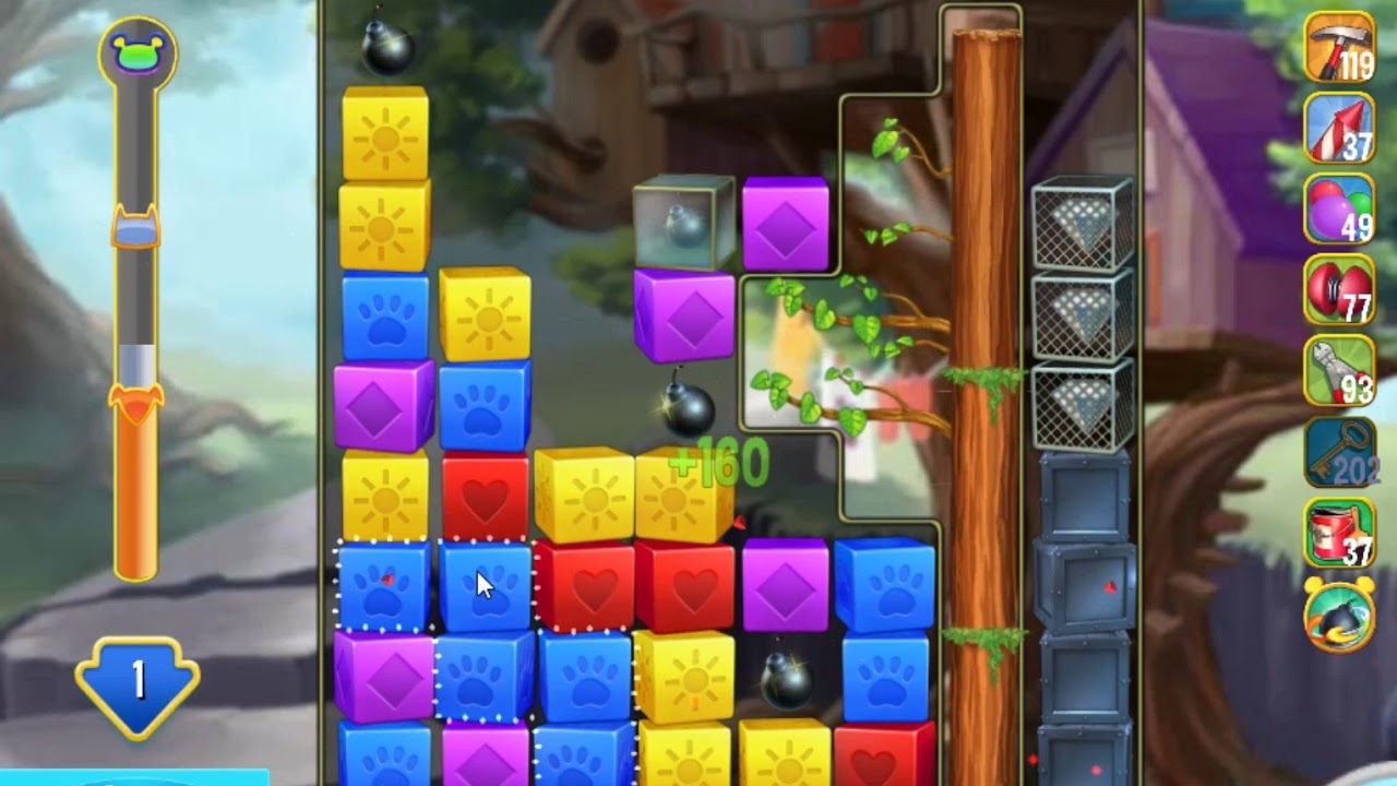 Pet Rescue Saga level 2844 no boosters ►TOBIAS DEAMON◄