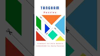 Tangram Puzzle #tangram #puzzles #chinesepuzzle #ancientpuzzles #geometrypuzzles