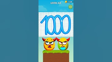 DRAW TO SMASH 💯-200-300-400-500 600-700-800-900-1000 #shorts #drawtosmash#gamingshorts#youtubeshorts