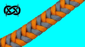 How to make a Two Color Fishtail without Joining or Splicing