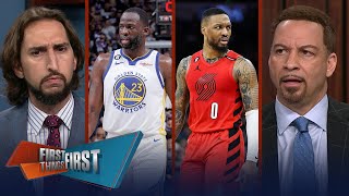 Dame Lillard has 'serious interest' in Heat, Warriors to re-sign Draymond | NBA | FIRST THINGS FIRST