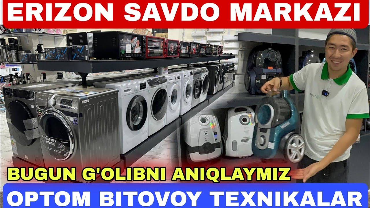 ERIZON SAVDO MARKAZI BITOVOY TEXNIKALAR KONDITSANER XALADELNIK ...
