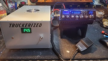 Truckerized RCI-69FFB4 & Truckerized 100 amp power supply tune up report for Rory in WA