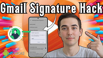 How To Create Signature In Gmail Mobile App - Quick Tutorial