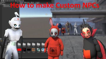 How to create a Custom NPC for Slendytubbies 3 | Tutorial