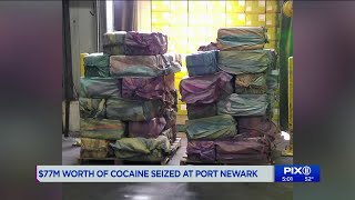 $77 million worth of cocaine seized at Port of New York/New Jersey