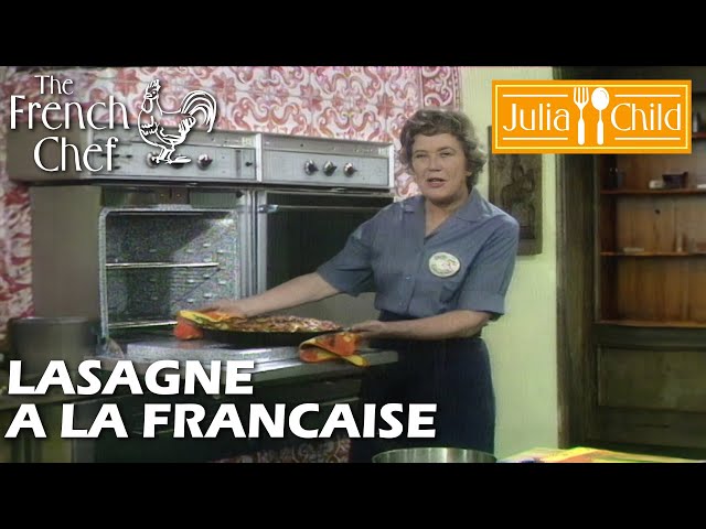 Lasagne a la Francaise | The French Chef Season 7 | Julia Child class=
