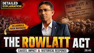 Rowlatt Act 1919 in Hindi | Modern History| BPSC |Rowlatt Satyagrah | 72nd Bpsc Pre #bpsc #sunamisir