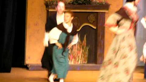 The Fiddler Quinn Nehr entertaining everyone at th...