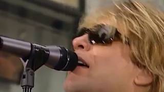 Bon Jovi - The Radio Saved My Life Tonight (Today Show 2004) screenshot 4