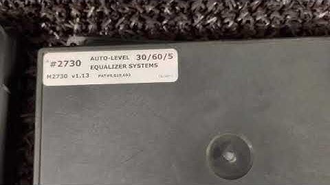 RV Equalizer System auto leveling relay problems