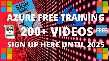 Azure Training - Free 200+ Video Certification Courses | Step by Step (beginners and experienced)