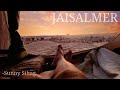 Camping in jaisalmer  khuri sand dunes  kalbeliya dance  folk music rajasthan  biggest stroller