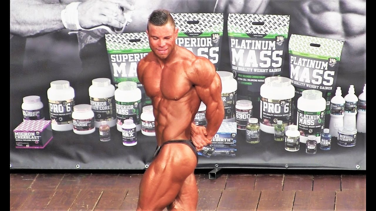 Jan Campa (SLO), NABBA Czech Superior14 Open 2016 - Men 2 Winner