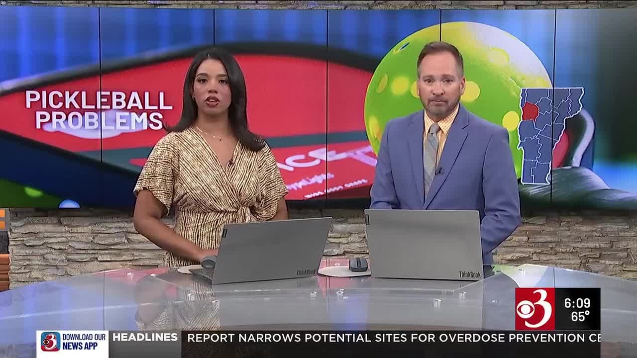 South Burlington Scales Back Pickleball Courts — Video Report