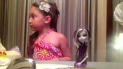 Frankie From Monster High Makeup Tutorial.