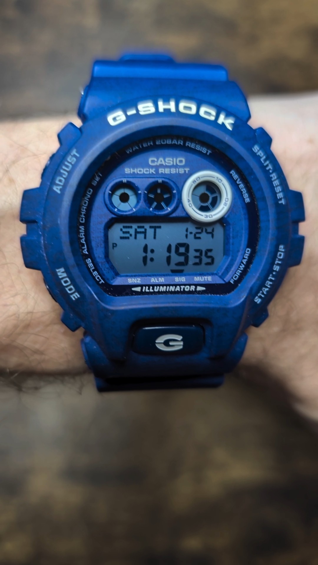 G-SHOCK GD-X6900HT-2JF ヘザード・カラー ブルー G-Shock GD-X6900HT-2 - YouTube