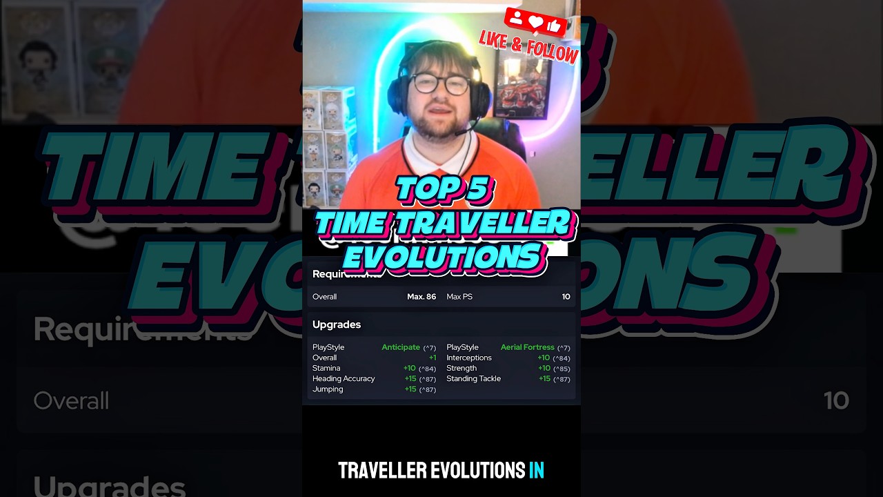 TOP 5 TIME TRAVELLER EVOLUTIONS IN FC26! 