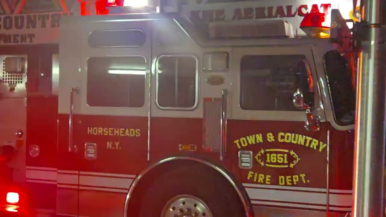 HORSEHEADS GIRLS VARSITY BASKETBALL SECTION IV CHAMPIONS POLICE/ FIRE  ESCORT - MARCH 9TH, 2025