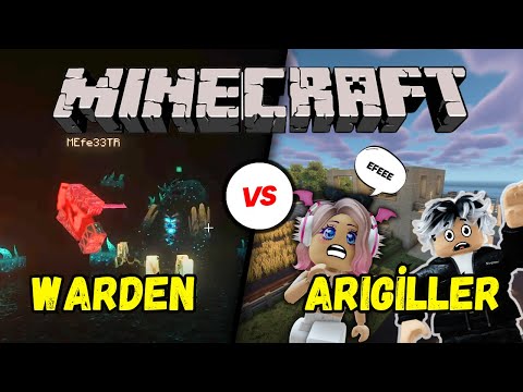 ARIGİLLER WARDEN'A SAVAŞ AÇTI🧱YUSUF ARI🐝ARIGİLLER🐝MINECRAFT RP