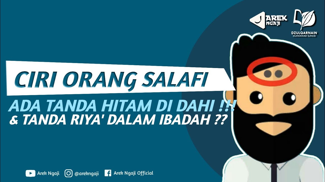 Tanda hitam di dahi ciri orang salafi? - Ustadz dzulqarnain bin muhammad sunusi
