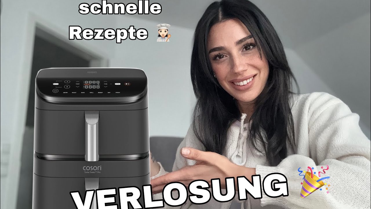 COSORI AIR FRYER REZEPTE & VERLOSUNG 🎉 | CANSIN