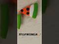 DIY Clay Watermelon 🍉 | Easy Miniature Clay Craft for Kids | Satisfying Art #Shorts