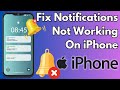 How To Fix Notifications Not Working in iOS 17 | Fix Notifications Not Showing Up in iOS 17
