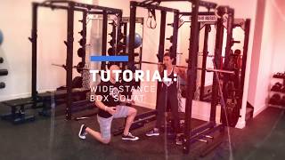 Wide Stance Box Squat Tutorial