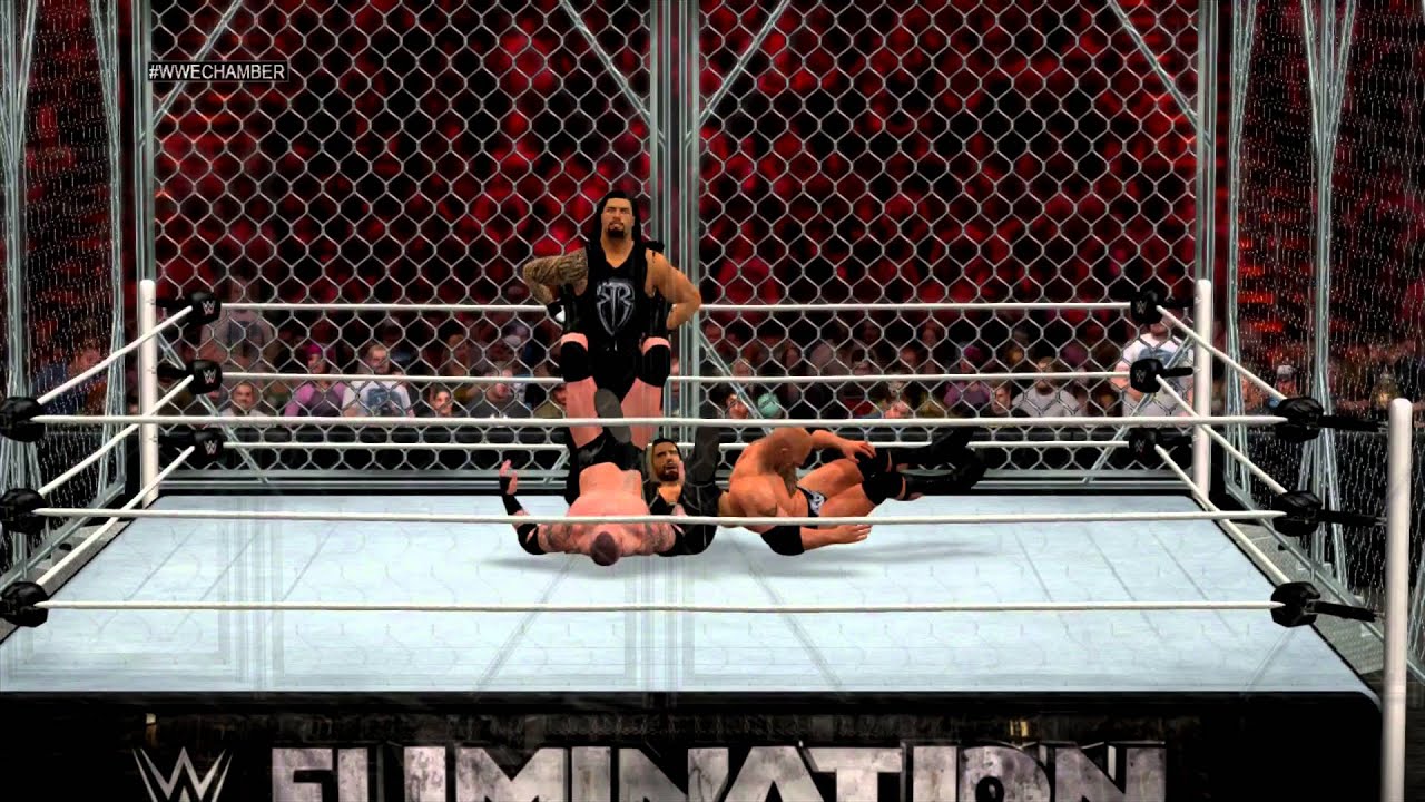 Battle royal 6 man and steel cage 4man (randomized characters)