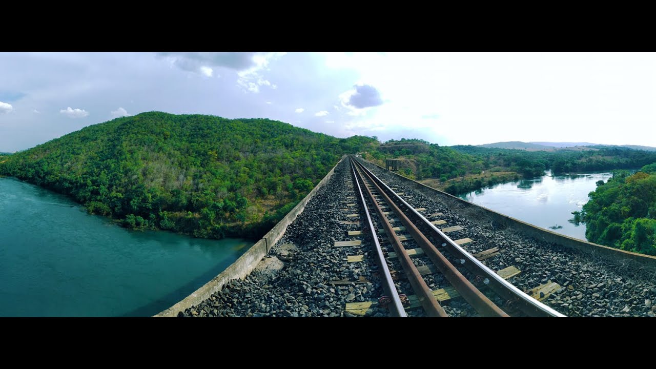 Pontilhão sobre o Rio Paranaíba - Araguari - MG