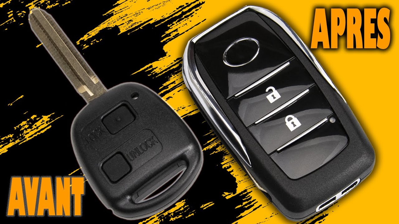 Coque De Télécommande De Clé Pour Toyota (HDJ, RAV4, Celica...) - Neuf - Marque ACS