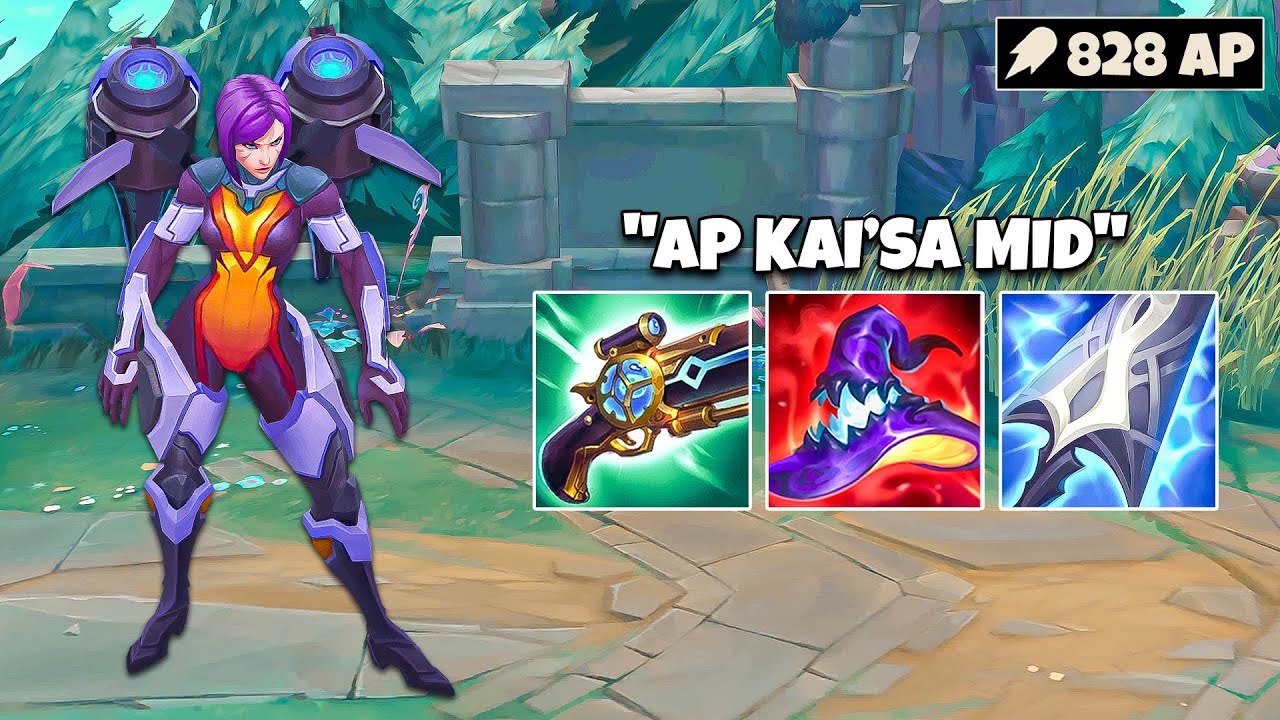FULL AP KAISA MID IS CRAZY BROKEN