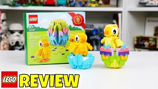 LEGO Easter Chicks Review from 2022 | Set #40527